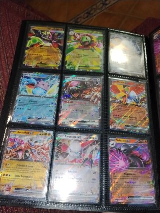 Lote Cartas Pokémon EX, AR, Mega