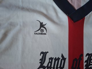 Camisola de Inglaterra vintage, tamanho M/L