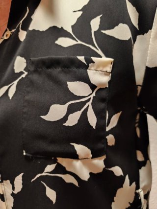 Vestido camisero estampado floral