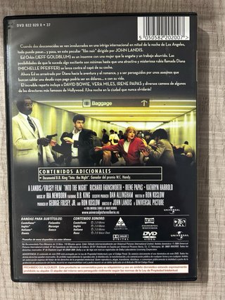 DVD Cuando Llega la Noche (Suspense)