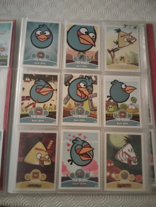 Álbum Cromos Angry Birds Novo
