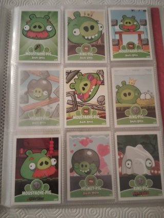 Álbum Cromos Angry Birds Novo