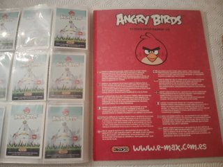 Álbum Cromos Angry Birds Novo