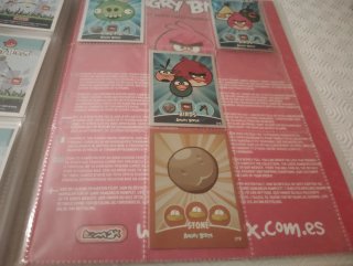 Álbum Cromos Angry Birds Novo