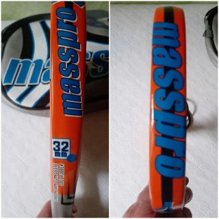 PACK 2 PALAS PÁDEL CON SUS FUNDAS Y FUNDA SUELTA