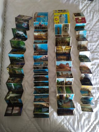 Lote 4 cartoline antiche
