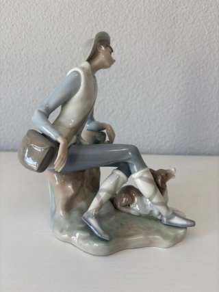 Figura Lladró Pastor con perro
