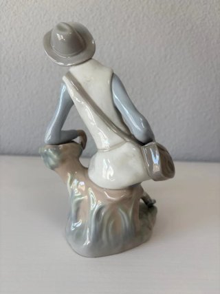 Figura Lladró Pastor con perro