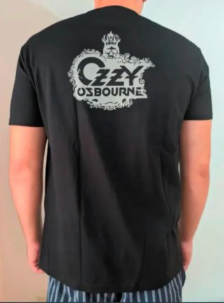 CAMISETA NEGRA - OZZY OZBOURNE - TALLA L y más...