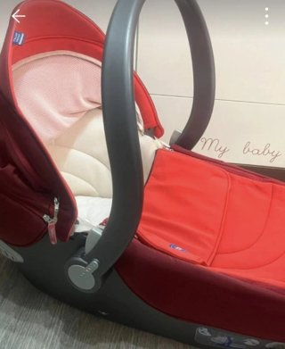 Silla de coche para bebé Chico roja