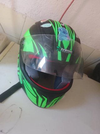 Moto Eléctrica Motocross Blanca y Negra