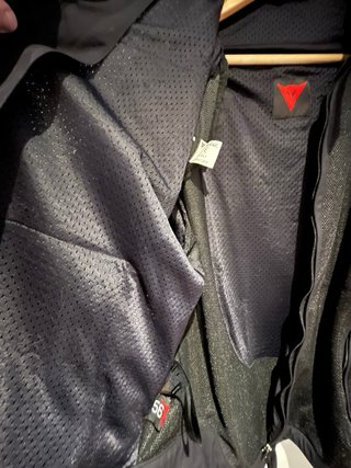 Chaqueta Dainese Moto Hombre Negra (Talla 56 - XL)