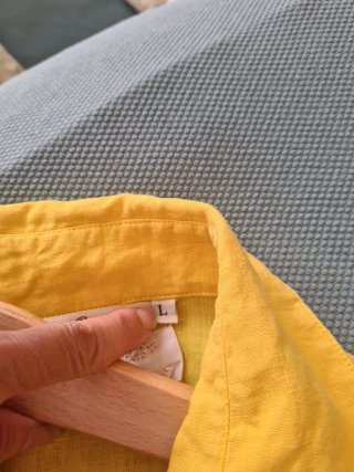 Abito in Lino Giallo