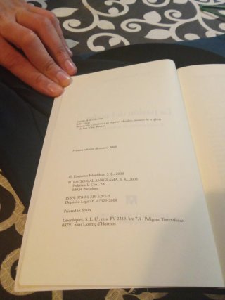 La pasión del poder Primera edición de 2008