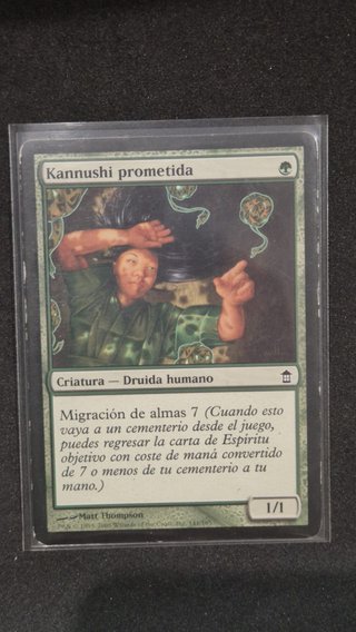Carta Magic Kannushi prometida