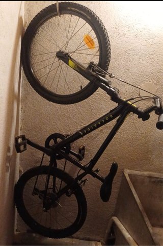 Bicicleta Rockrider Negra
