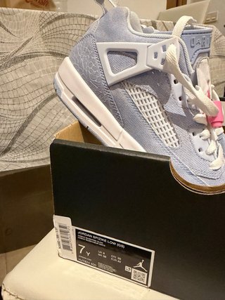 Zapatillas Jordan Azul y Rosa