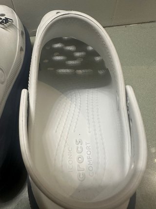 Crocs Classic Crush Clog Blancos
