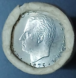Cartucho Oficial F.N.M.T - 25 Pesetas 1975 (19-77)