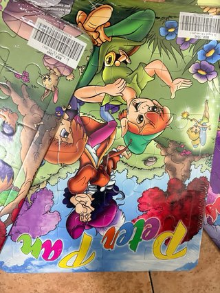3 diferentes Puzzles de Disney