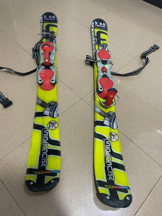 Esquís Salomon tipo snowblade
