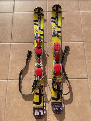 Esquís Salomon tipo snowblade