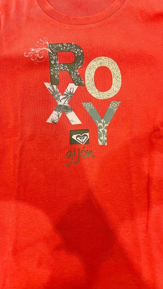 Conjunto Roxy coral y Blanco