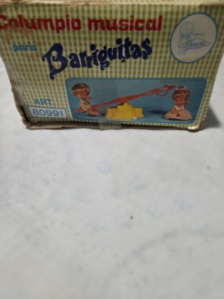 Cestello musicale pancia Barriguitas vintage ref. 80991
