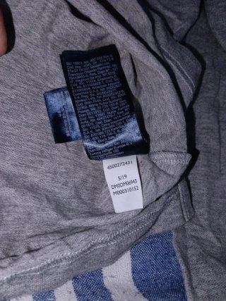 Polo Tommy Hilfiger Gris Talla L