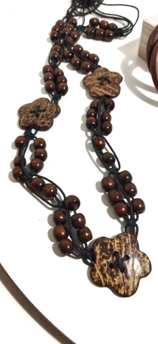 Lote Bisutería Étnica Boho y Cinturón.  6 Piezas