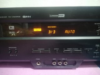 Amplificador AV Yamaha RX-V420RDS Negro