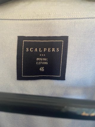 Camisa Scalpers azul claro talla 46