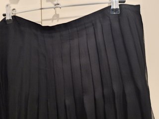 Falda Georgette Plisada Modista