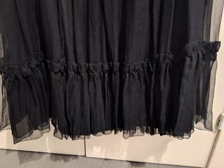 Falda Georgette Plisada Modista