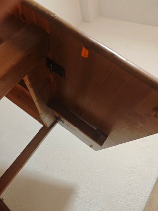 Mesa plegable de madera