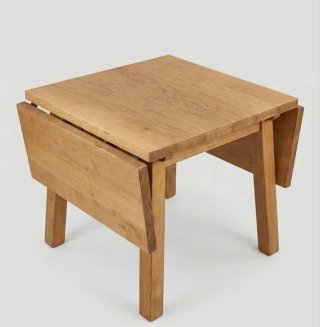 Mesa plegable de madera