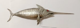 Pez Plata 925 Articulado 332gr 45cm