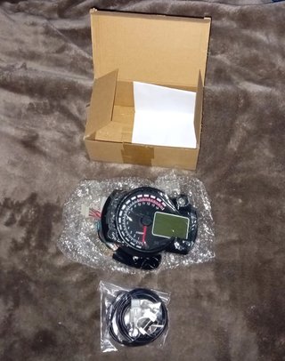 Marcador Digital Moto LED