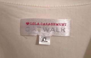 Camisa blanca LOLA CASADEMUNT XL