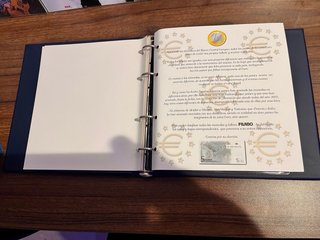 Álbum Monedas FNMT Filabo Azul
