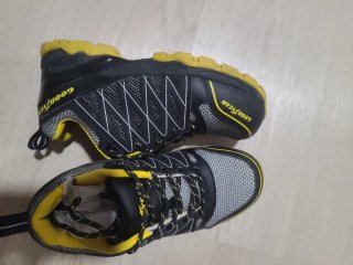 Zapato de seguridad Goodyear azul/amarillo