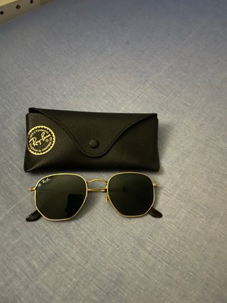 Gafas de Sol Ray-Ban Hexagonal Doradas