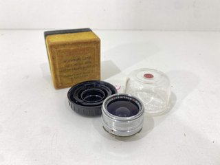 lente vintage kodak retina curtar