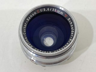 lente vintage kodak retina curtar