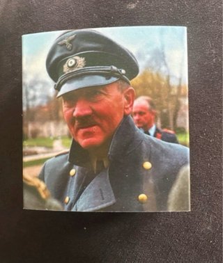 Moneda Conmemorativa Hitler Chapado Plata