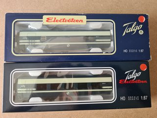 Coches Talgo Pendular Electrotren H0 Ref 3213 3214