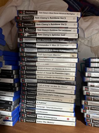 Lote de juegos +230 juegos PS2