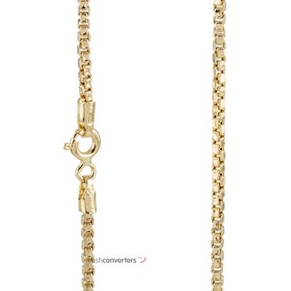 cadena oro 18k 30cm