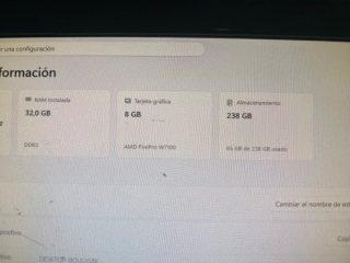 Ordenador Xeon. 32 Gb Ram. Gráfica 8 Gigas. Wifi.