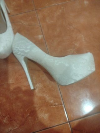 Zapatos de vestir blancos talla 42